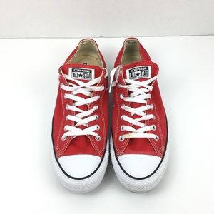 Converse Red and White Sneakers